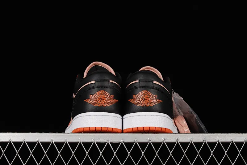 All categories Air Jordan Jordan series basketball shoes Air Jordan 1 Low Air Jordan 1 Low AJ1 Joe 1 white black orange low-top casual sneakers DM3379-600